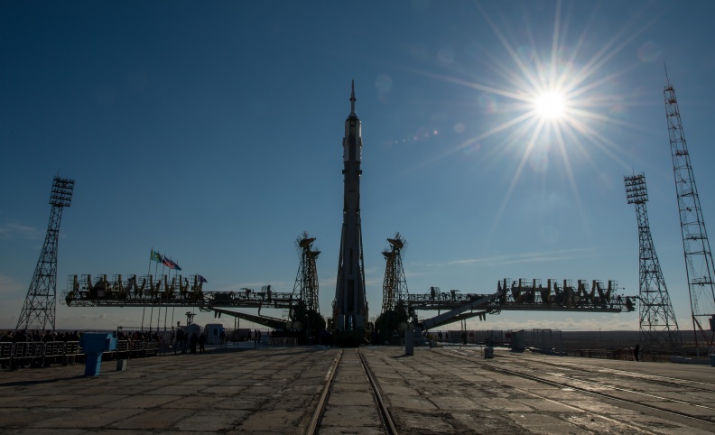 26mar2015 Soyuz TMA-26M pronta al lancio